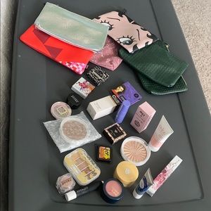 Ipsy bags & unused makeup.